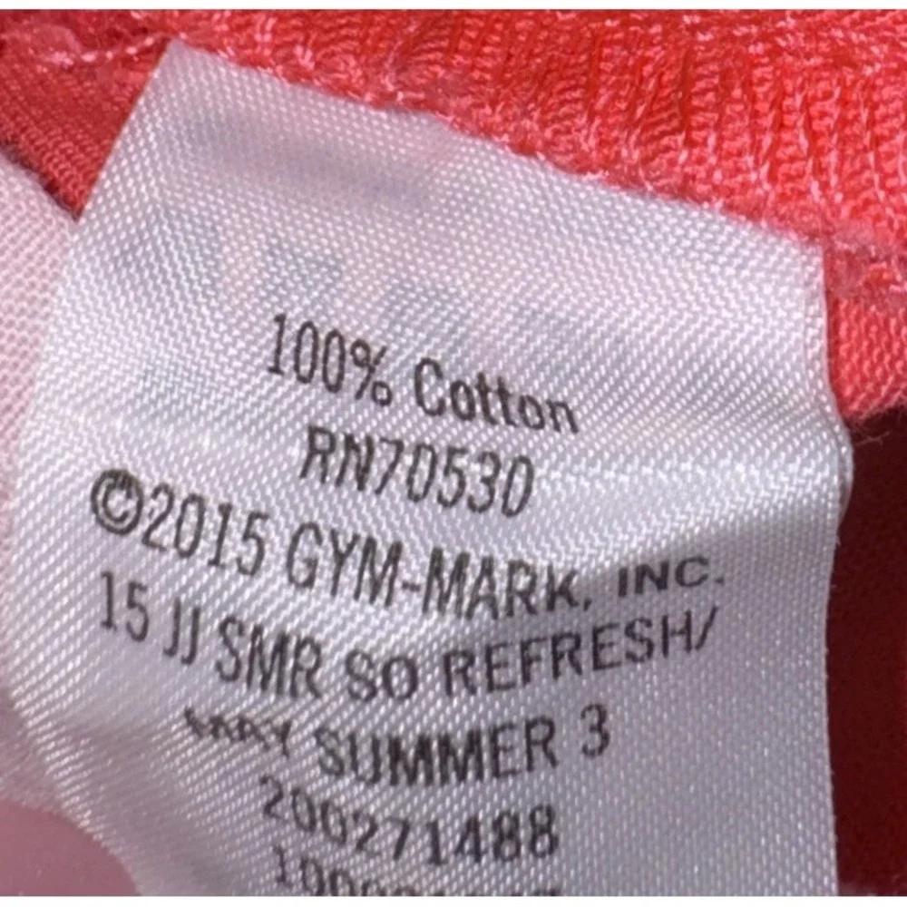 Janie And Jack Toddler Girls Coral Pink Shorts Side Zipper Piping Size 2T - Picture 4 of 5